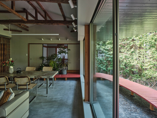 Engawa in Ninotaira / HAMS and, Studio - Interior Photography, Wood, Beam