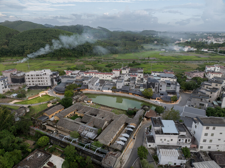 徐田驿市 / 多重建筑 - 建筑图, 鸟瞰图