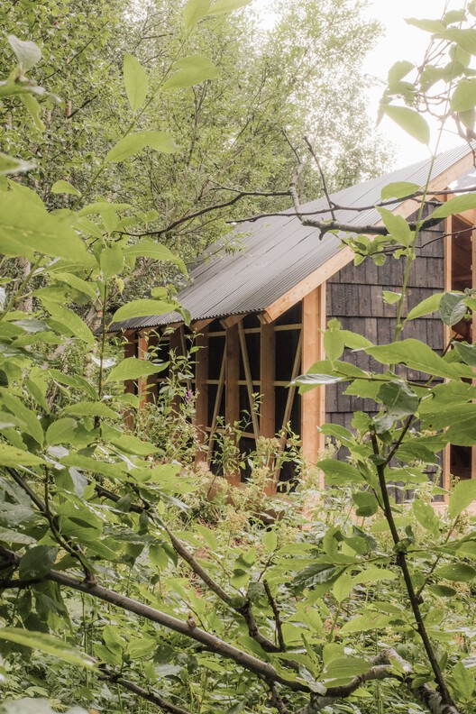 Fireplace Shelter - Gløde / MA/CO - Matières Communes - Exterior Photography, Wood