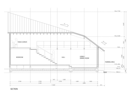 Folded Roof House / ISHIZAKI ARCHITECTS - Image 26 of 26