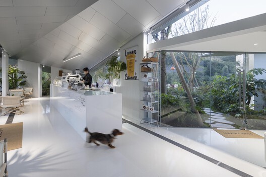 Chongqing Luxerivers Café / Wide Horizon + Epiphany Architects - Interior Photography, Kitchen, Lighting, Glass, Chair