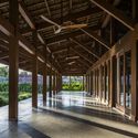 Ben Tre Buddhist Temple & Ancestral Hall / VTN Architects (Vo Trong Nghia Architects) - Interior Photography, Temple, Column, Beam
