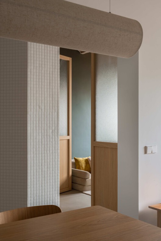 Apartamento Cu4tro / Dröm Living Apartamento Cu4tro / Dröm Living - Fotografía interior, Madera, Iluminación