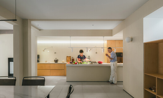 PARENTS’ House / YES.ARCH - Interior Photography, Kitchen, Wood, Countertop