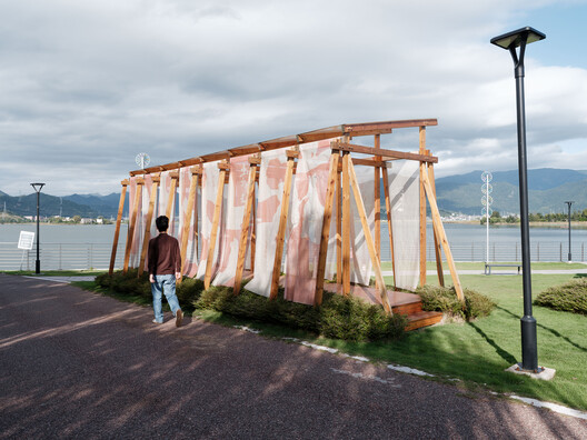 Qingjiang Furong Pavilions / FLIP studio - Exterior Photography, Coast