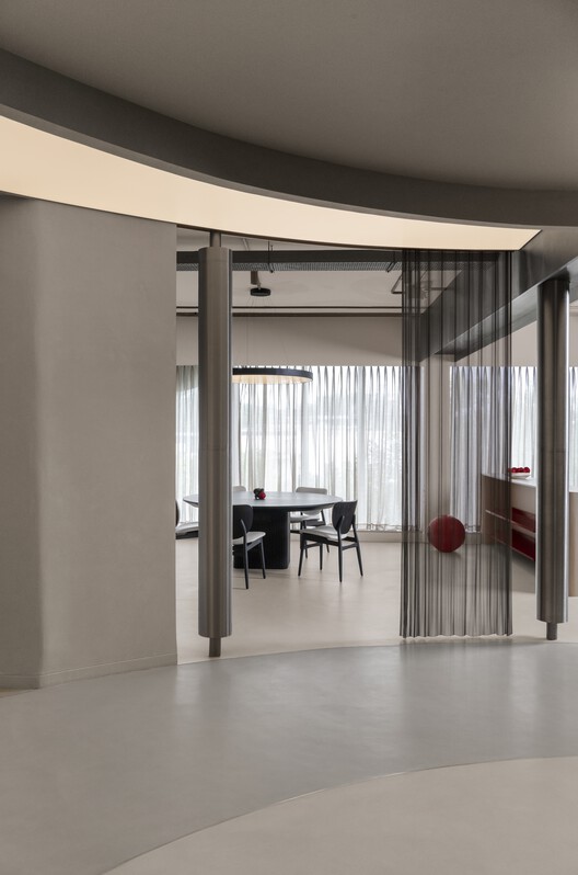 The Loop Experiential Retail Space  / Studio Dot  - Interior Photography, Dining room, Chair, Glass