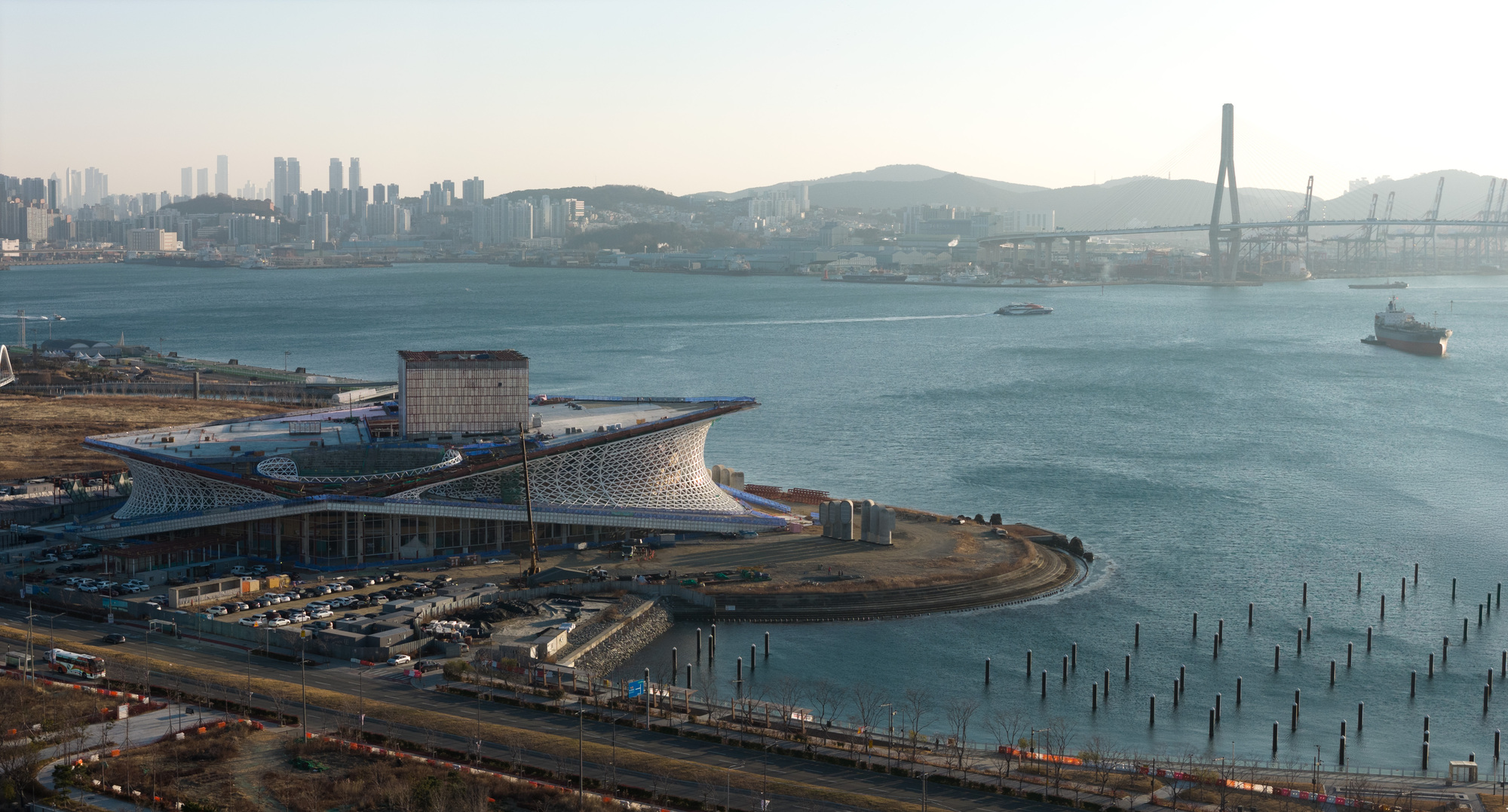 Busan's First Opera House by Snhetta Nears Completion
