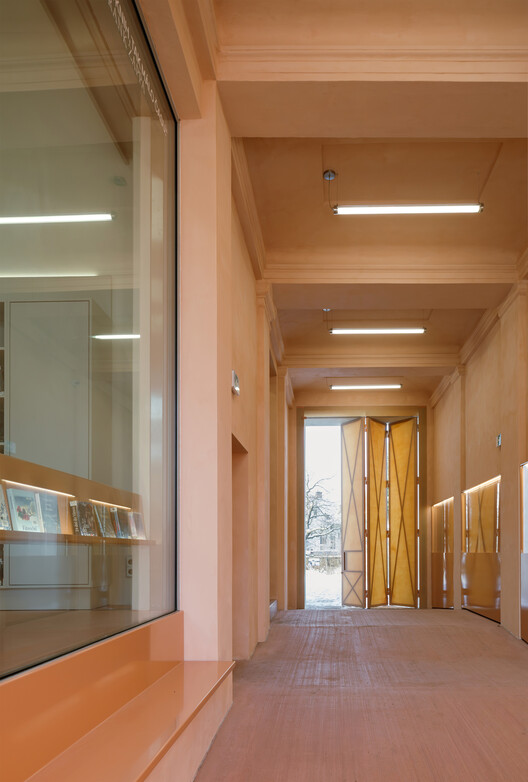 Library in Červený Kostelec / Papundekl Architects - Interior Photography, Wood