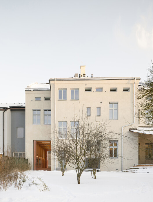 Library in Červený Kostelec / Papundekl Architects - Exterior Photography