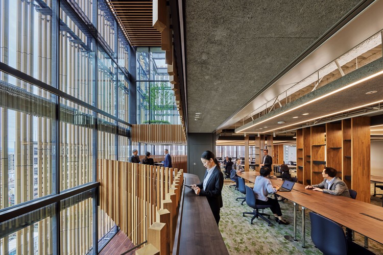 滨松磐田信用金库总行及总店 / Nikken Sekkei - 室内图