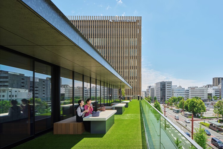 滨松磐田信用金库总行及总店 / Nikken Sekkei - 建筑图