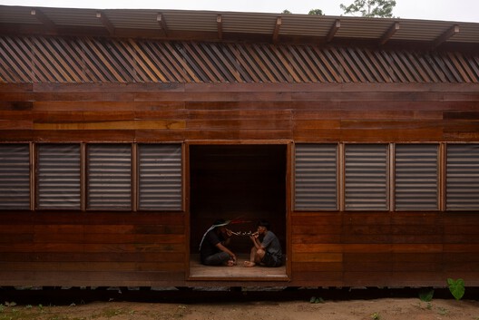 Sacred Yawanawa Village / Rosenbaum - Exterior Photography, Wood