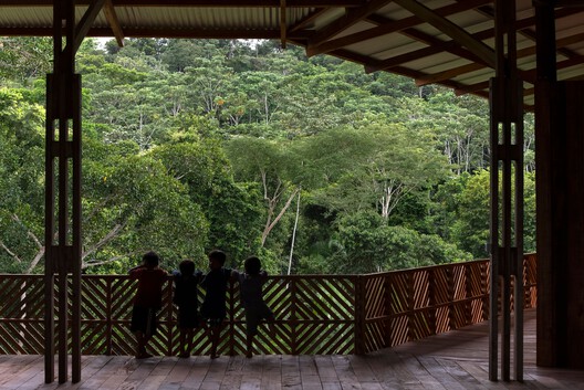 Sacred Yawanawa Village / Rosenbaum - Exterior Photography, Wood
