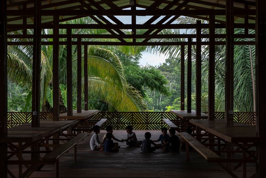 Sacred Yawanawa Village / Rosenbaum - Interior Photography, Wood