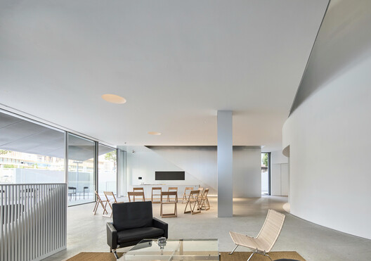 Hangzhou Empathy Museum / TAOA - Interior Photography, Living Room, Glass, Chair