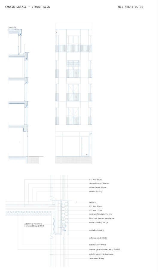 Parking Lot into Social Housing Residence / NZI Architectes - Image 27 of 29