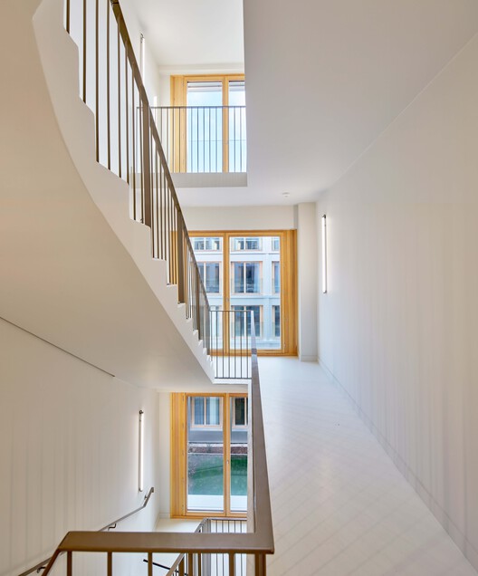 Parking Lot into Social Housing Residence / NZI Architectes - Interior Photography, Wood