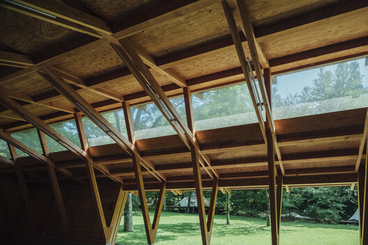 Three Roofs Timber Hall  / OOTT - Image 8 of 28