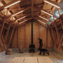 Three Roofs Timber Hall  / OOTT - Interior Photography, Hotels, Beam