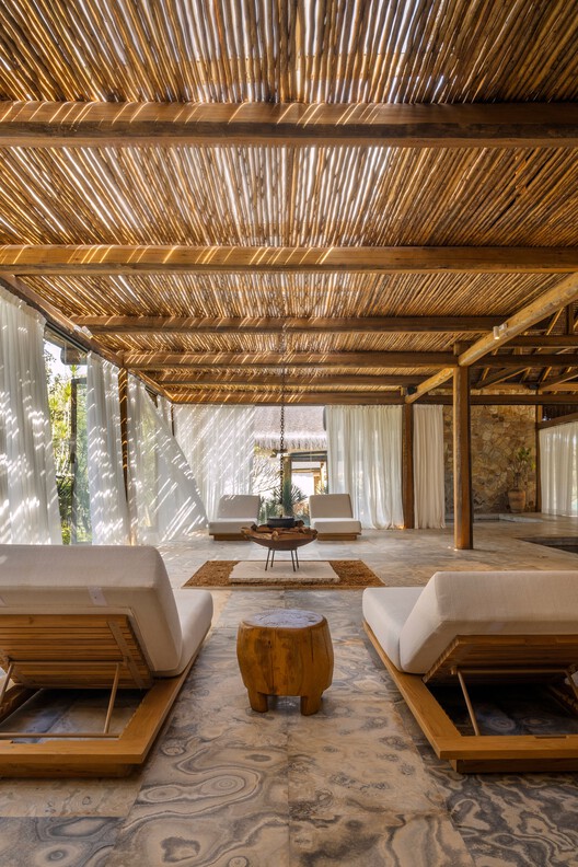 Spa / Angela Castilho Arquitetura e Interiores - Fotografia de Interiores, Sala de Estar, Madeira