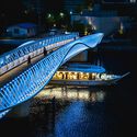Reimei Kobashi Pedestrian Bridge / Hoshino Architects - Exterior Photography, Pedestrian Bridge