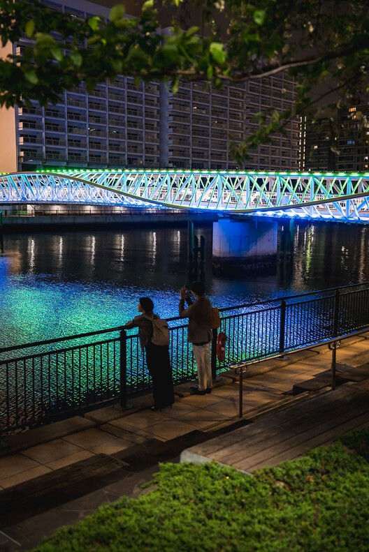 Reimei Kobashi Pedestrian Bridge / Hoshino Architects - Exterior Photography