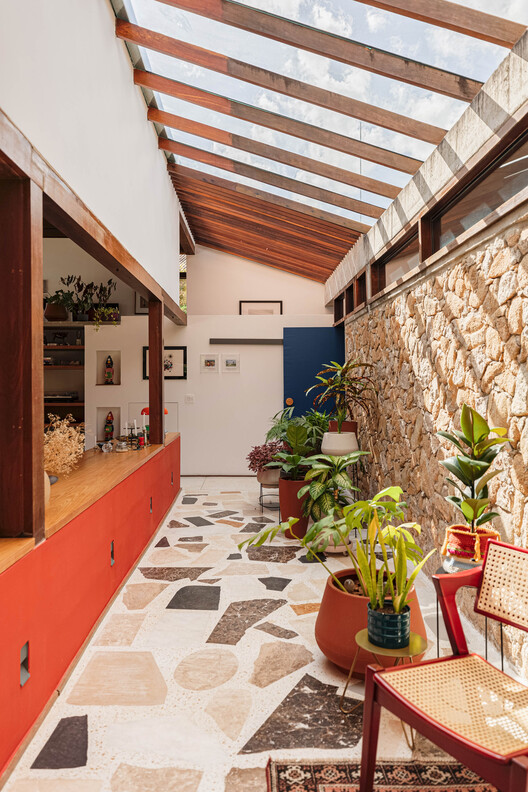 São Roque House / Gema Arquitetura São Roque House / Gema Arquitetura - Interior Photography, Beam, Courtyard