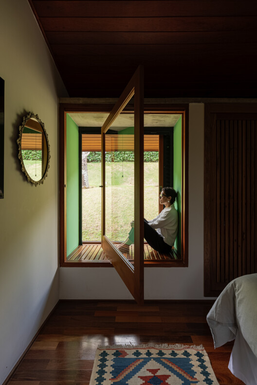 São Roque House / Gema Arquitetura São Roque House / Gema Arquitetura - Interior Photography, Bedroom, Wood