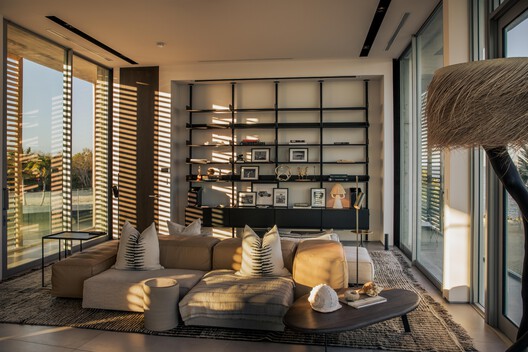 Van der Vlugt Residence / [STRANG] - Interior Photography, Living Room, Sofa, Wood, Chair, Table, Lighting