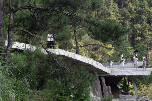 Fujian Wuyi Mountain National Park Moon Bay Observation Deck / CLAB Architects - Exterior Photography
