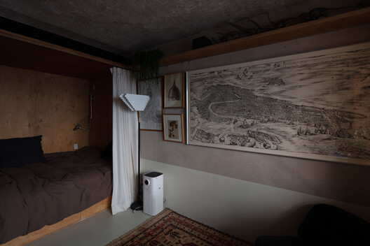 Chamber of Mountain Cave / Chaoffice Chamber of Mountain Cave / Chaoffice - Interior Photography, Wood, Bedroom, Lighting, Bed