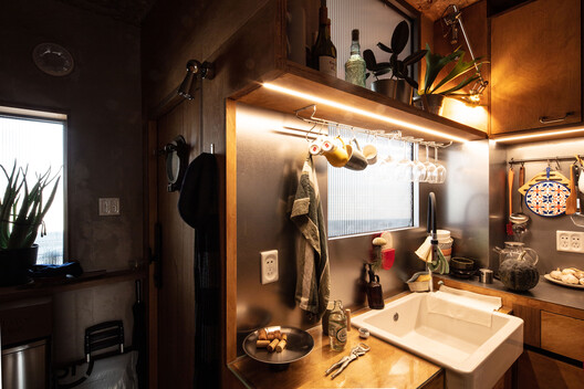 Chamber of Mountain Cave / Chaoffice Chamber of Mountain Cave / Chaoffice - Interior Photography, Bathroom, Lighting, Kitchen, Countertop, Sink