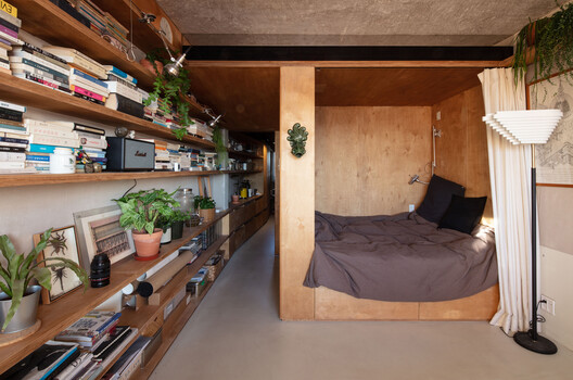 Chamber of Mountain Cave / Chaoffice Chamber of Mountain Cave / Chaoffice - Interior Photography, Wood, Shelving