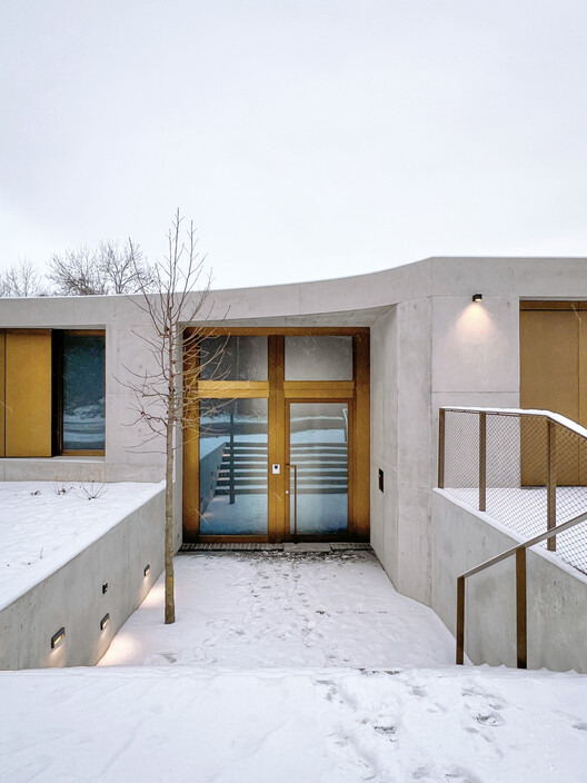 Winkelhaus / estudio kmmk - Exterior Photography, Wood, Concrete