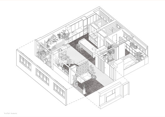 In a Park Apartment / L Architects - Image 25 of 25