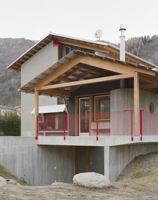 BM House / ErranteArchitetture - Exterior Photography, Wood, Balcony, Beam