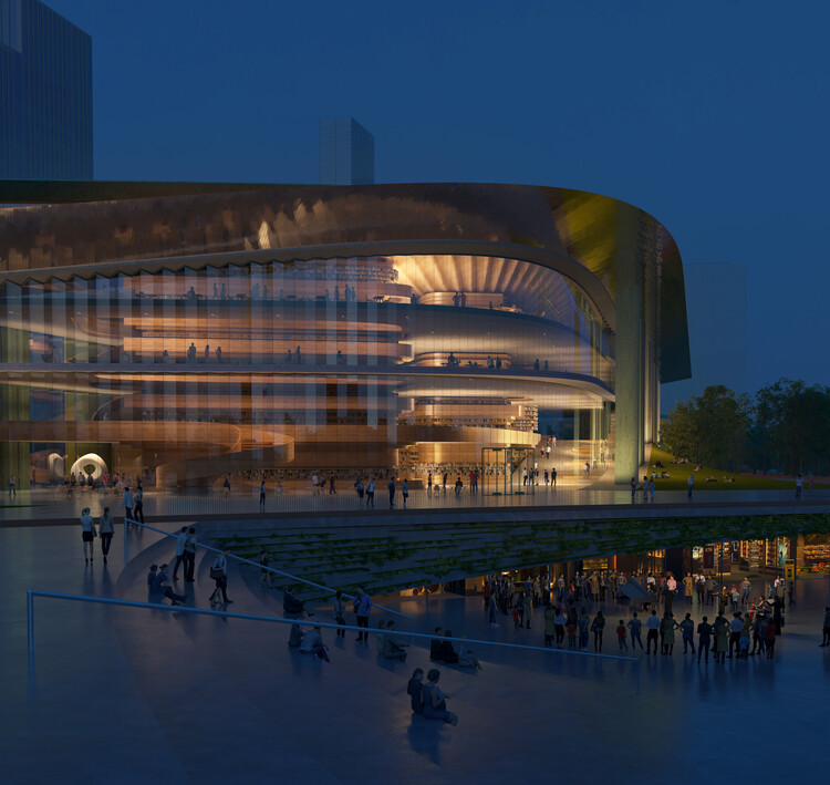 Zaha Hadid Architects Designs Cultural District Along the Qiantang Bay Central Water Axis in Hangzhou, China - Image 7 of 7