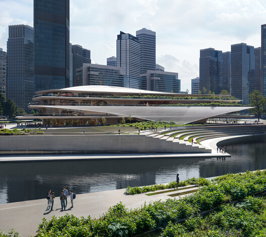 Zaha Hadid Architects Designs Cultural District Along the Qiantang Bay Central Water Axis in Hangzhou, China - Image 3 of 7