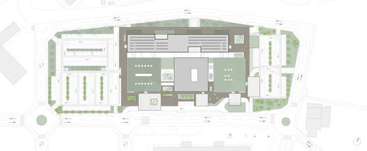 New Ontinyent Hospital / Contell-Martínez Arquitectos + Manuel Vega Arquitectos New Ontinyent Hospital / Contell-Martínez Arquitectos + Manuel Vega Arquitectos - Image 13 of 21