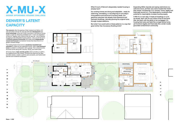 Denver Affordable Housing Challenge Winners Revealed by Buildner and AIA Colorado - Image 4 of 37