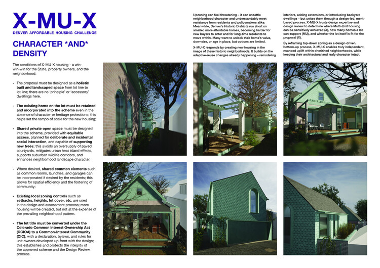 Denver Affordable Housing Challenge Winners Revealed by Buildner and AIA Colorado - Image 2 of 37