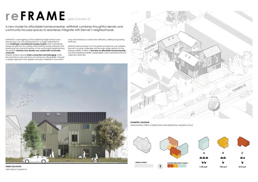 Denver Affordable Housing Challenge Winners Revealed by Buildner and AIA Colorado - Image 8 of 37