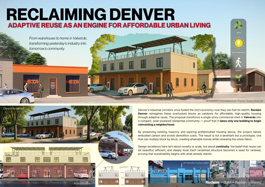 Denver Affordable Housing Challenge Winners Revealed by Buildner and AIA Colorado - Image 20 of 37