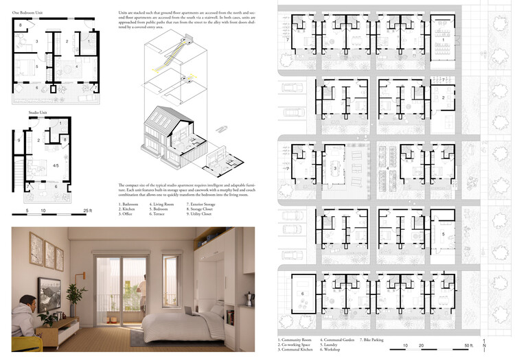 Denver Affordable Housing Challenge Winners Revealed by Buildner and AIA Colorado - Image 29 of 37