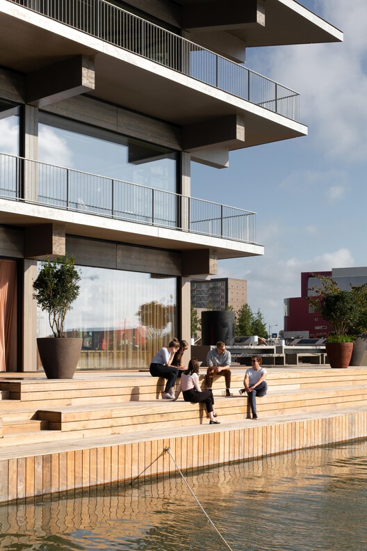 Floating Office Rotterdam / Powerhouse Company - Exterior Photography, Balcony