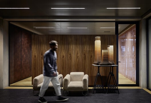 Floating Office Rotterdam / Powerhouse Company - Interior Photography, Wood, Chair