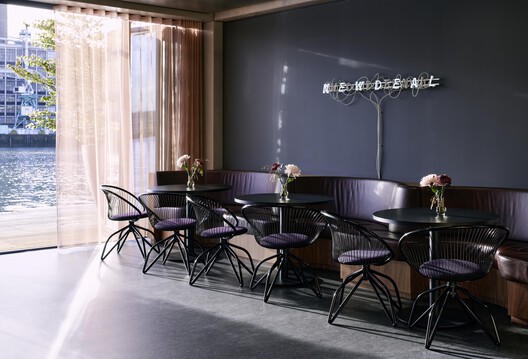 Floating Office Rotterdam / Powerhouse Company - Interior Photography, Dining room, Table, Chair