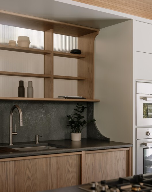 Perchée Residence / Matière Première Architecture - Interior Photography, Kitchen, Wood, Countertop