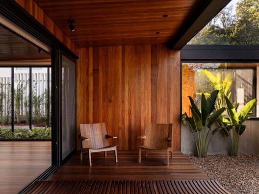Entremontes House / Harpa Arquitetura - Interior Photography, Wood, Deck