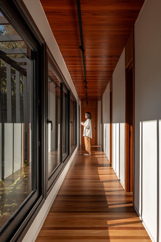 Entremontes House / Harpa Arquitetura - Interior Photography, Wood, Glass